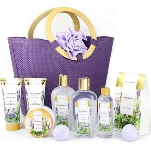 Lavender Bath Set